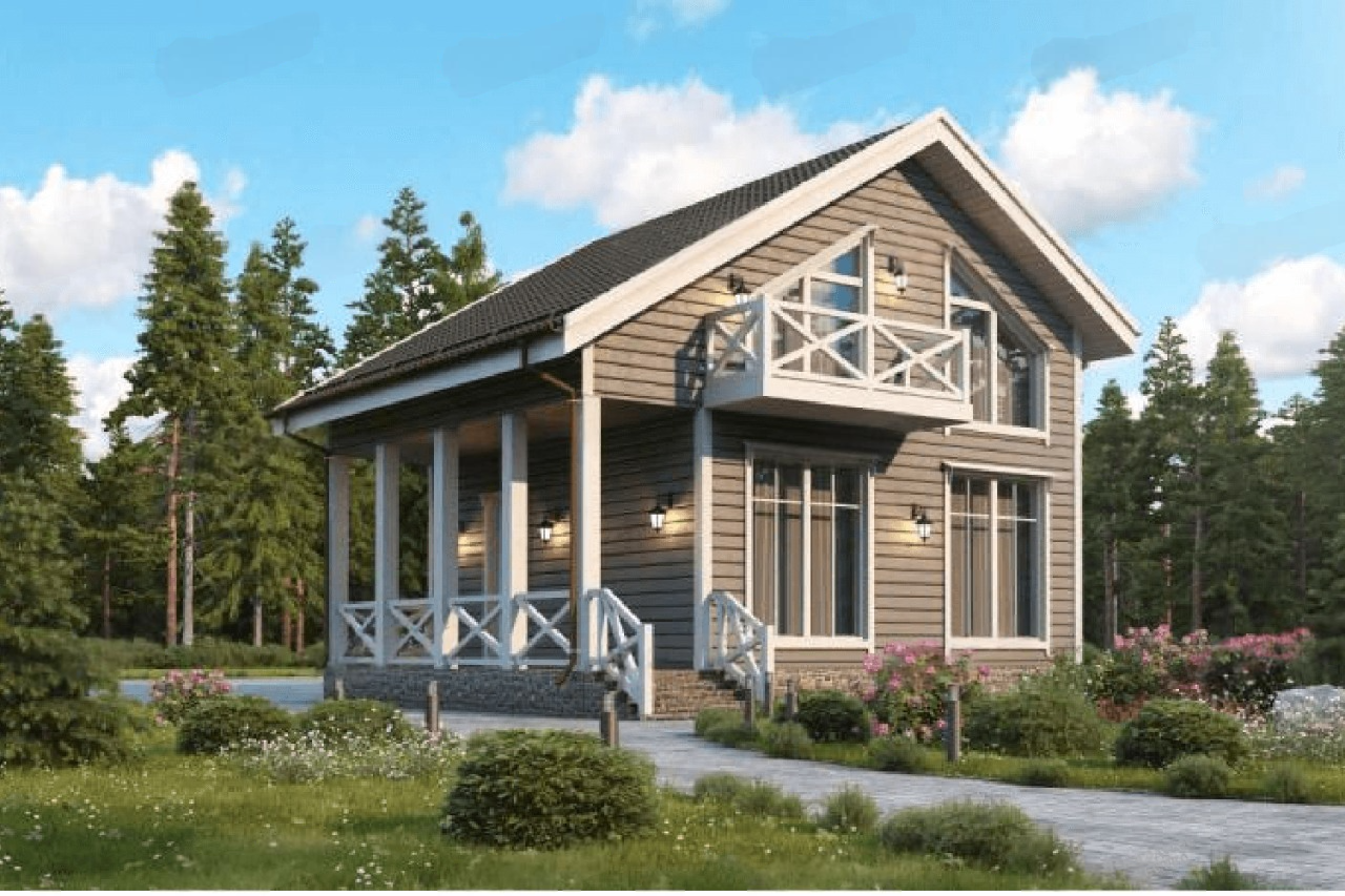 Каркасный дом VZ-868